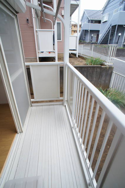 アーバンスクウェアーなかにしＪ棟のバルコニー