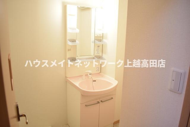 メゾンムーランの独立洗面台|シャワー洗面
