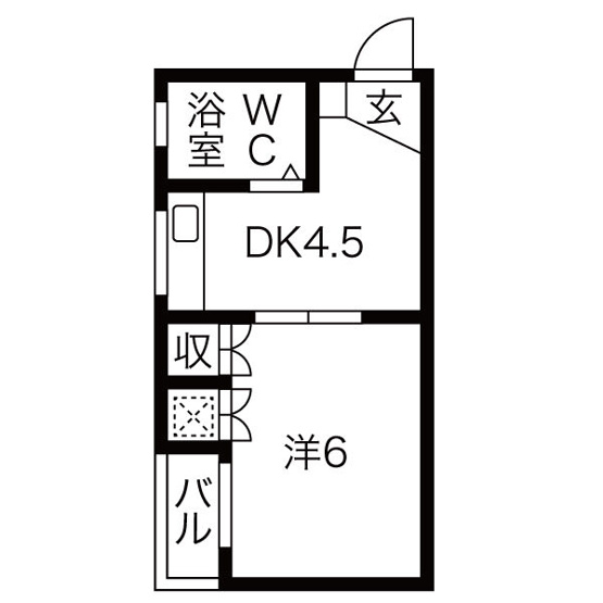 【間取り】 | 明治第1ビル
