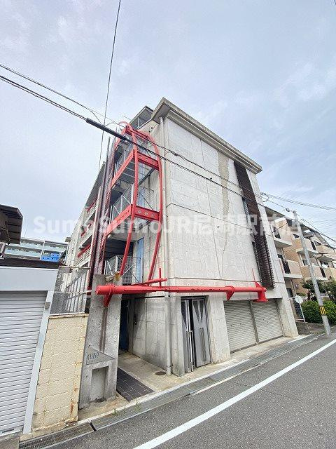 キューブ武庫川Ⅵの外観|おしゃれな外観です