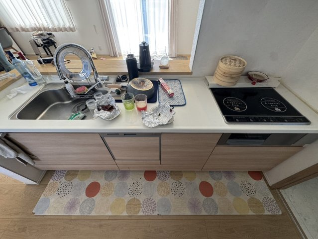 暮らしやすさを詰め込んだ、LDK18.5帖の機能的4LDK♪のキッチン