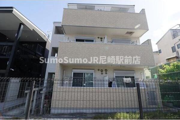 グランエクラ加島Ⅱの外観|外観もきれいです