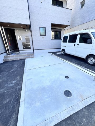 Calme Hills高宮の駐車場