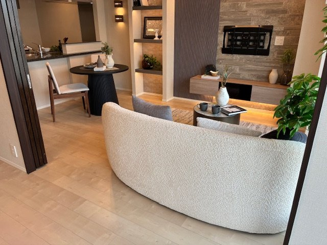 シティハウス目黒ザ・ツインSOUTH棟の居間・リビング