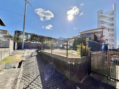 【前面道路含む現地写真】 | 磐田市中泉田町　売土地
