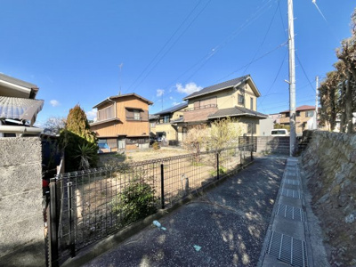 【前面道路含む現地写真】 | 磐田市中泉田町　売土地