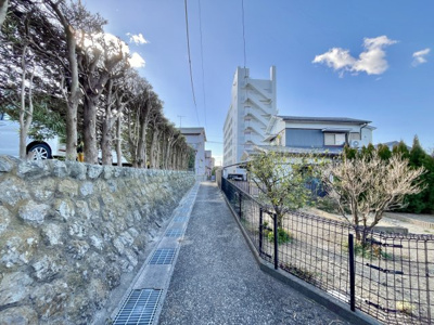 【前面道路含む現地写真】 | 磐田市中泉田町　売土地