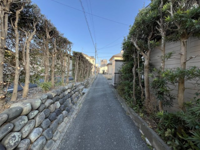 【前面道路含む現地写真】 | 磐田市中泉田町　売土地