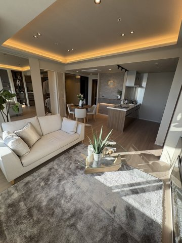 クレストプライムタワー芝の居間・リビング