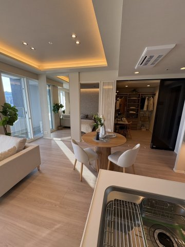 クレストプライムタワー芝の居間・リビング