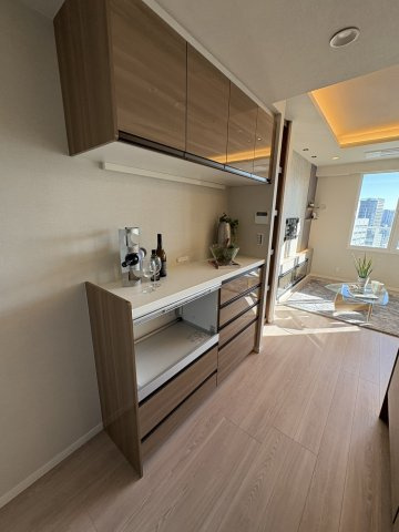 クレストプライムタワー芝のキッチン