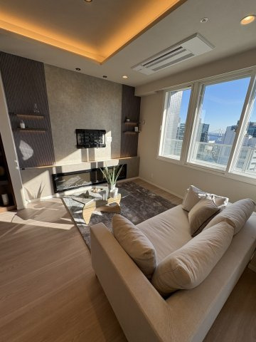 クレストプライムタワー芝の居間・リビング