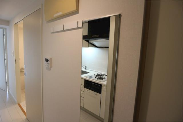 ガーデン用賀のその他共用部分|玄関に便利な姿見鏡☆ 
