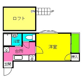 ピカード竹下の間取り