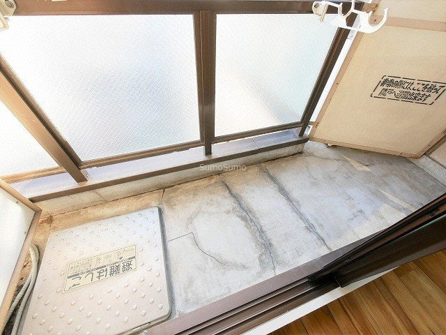 パークビレッジのバルコニー