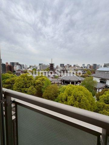クレイドル四天王寺の展望