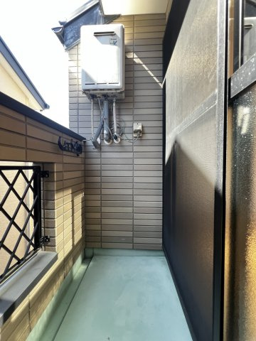 レティーフ田島のバルコニー