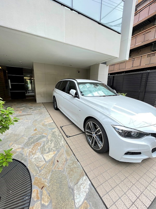カナルーチェの駐車場