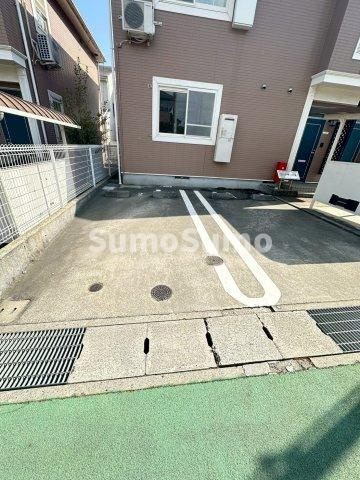 コートヤードⅠの駐車場|駐車スペースもあります