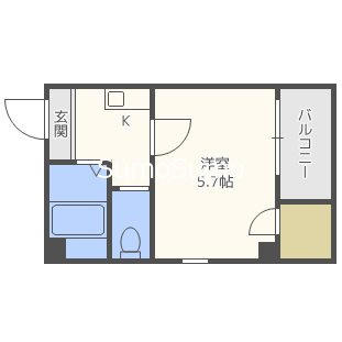 ノールプレール新町の間取り