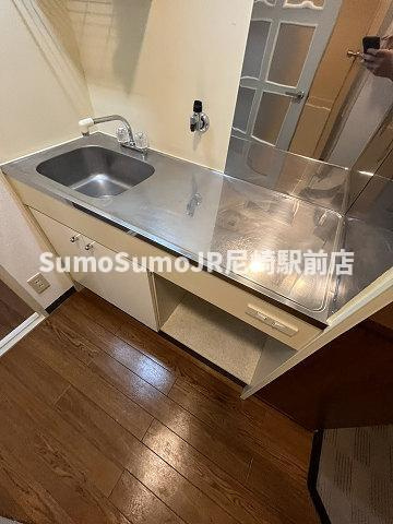 クレセント塚本のキッチン|使いやすいキッチンです
