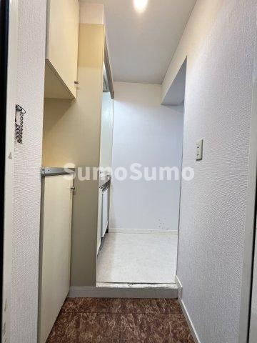 風間マンションの玄関|きれいな玄関です