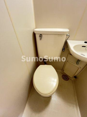 風間マンションのトイレ|コンパクトで使いやすいトイレです