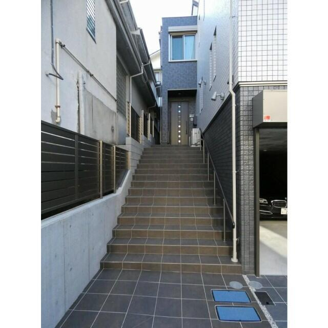 上大崎賃貸住宅のエントランス| 