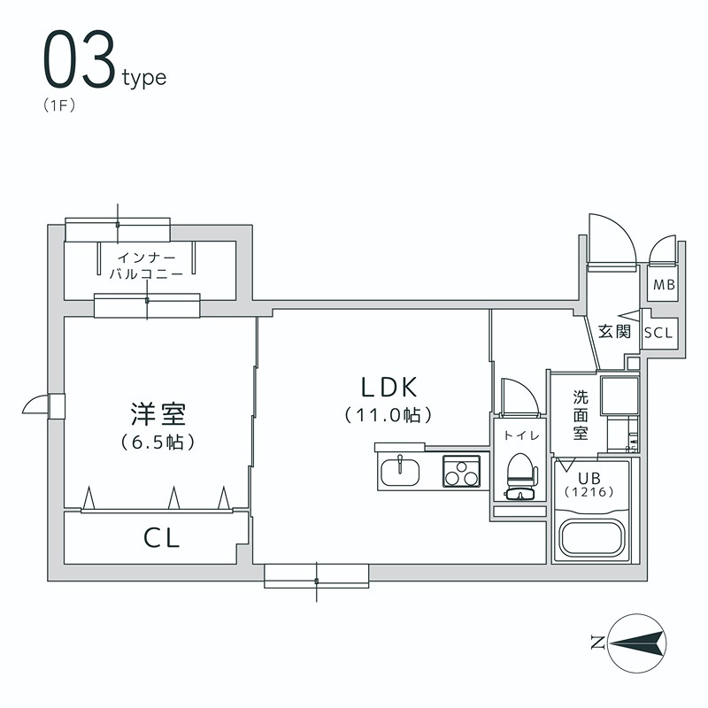 TRICERA Court BRAVI不動産の間取り|【TRICERA Court】
