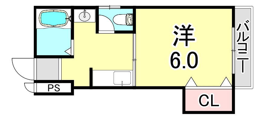 ドミール大黒の間取り