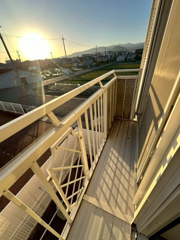 コートビレジ1のバルコニー