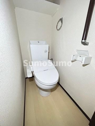 クレイノ大物のトイレ|落ち着いたトイレです