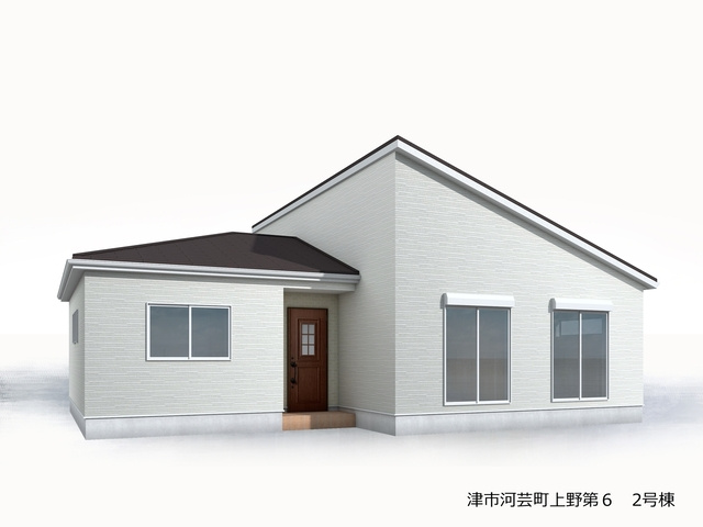 ●津市河芸町上野第6 新築戸建【全2棟】の外観パース