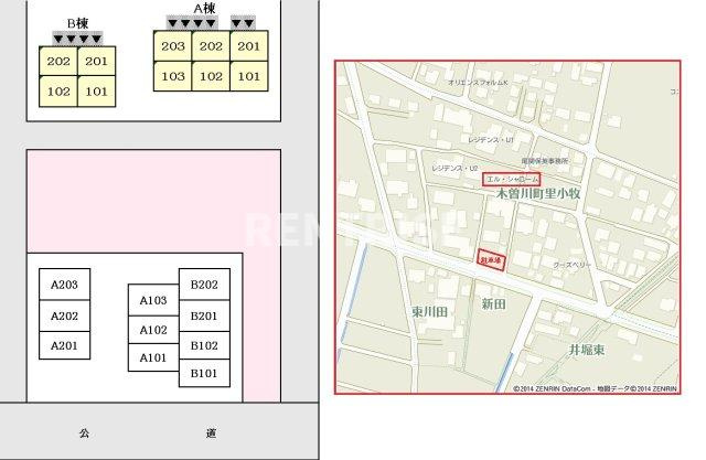 エル・シャロームＡの駐車場|駐車場