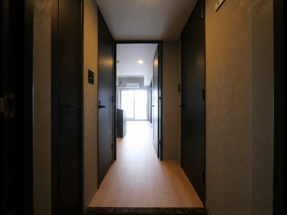 大阪市北区大淀南２丁目の賃貸マンションの玄関