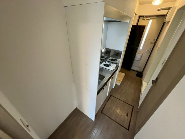 レインボーハイツのキッチン|冷蔵庫置き場有