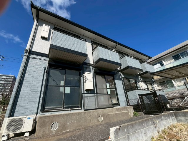 レインボーハイツの外観|バルコニー側