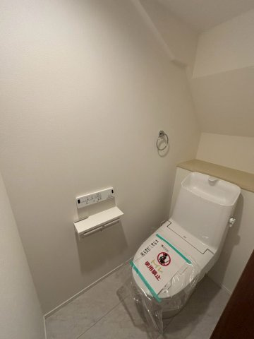 3日でお風呂1杯以上の節水効果があると謳われた強力洗浄の節水トイレ