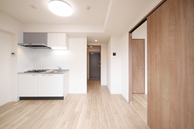 大阪市東淀川区東中島２丁目の賃貸マンションの居間・リビング