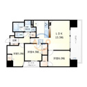 【間取り】 | プレミスト京町堀　間取り