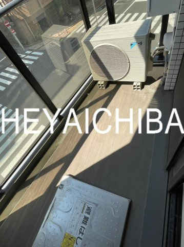 ティモーネ上野の森ノルド　のバルコニー