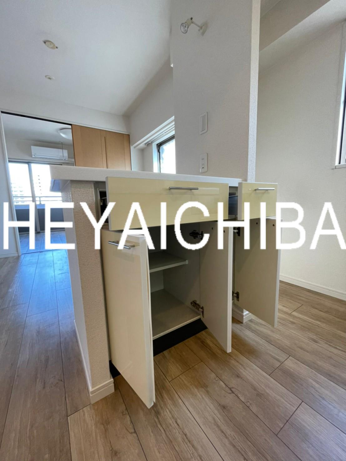 コアマンション御徒町フリージオのキッチン|カウンターテーブル