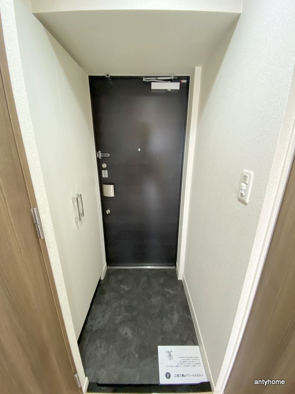 プレサンス大阪ゲートシティ 仲介手数料無料の玄関