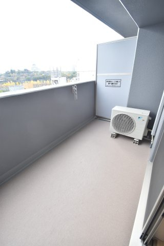 大阪市都島区片町１丁目の賃貸マンションのバルコニー