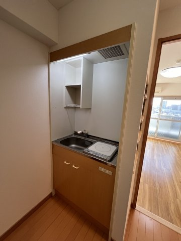 大阪市城東区鴫野西５丁目の賃貸マンションのキッチン