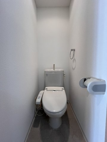 大阪市城東区鴫野西５丁目の賃貸マンションのトイレ