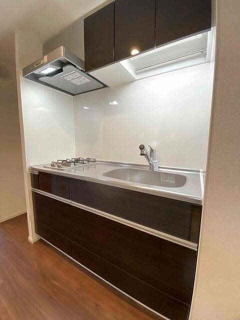 多摩市山王下１丁目の賃貸マンションのキッチン