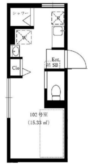 【間取り】 | ルミエール中野1丁目
