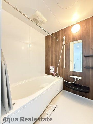 高松市円座町の新築一戸建の浴室|日々の暮らしに欠かせないお風呂です