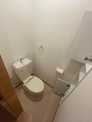 川崎市多摩区中野島１丁目のアパートのトイレ